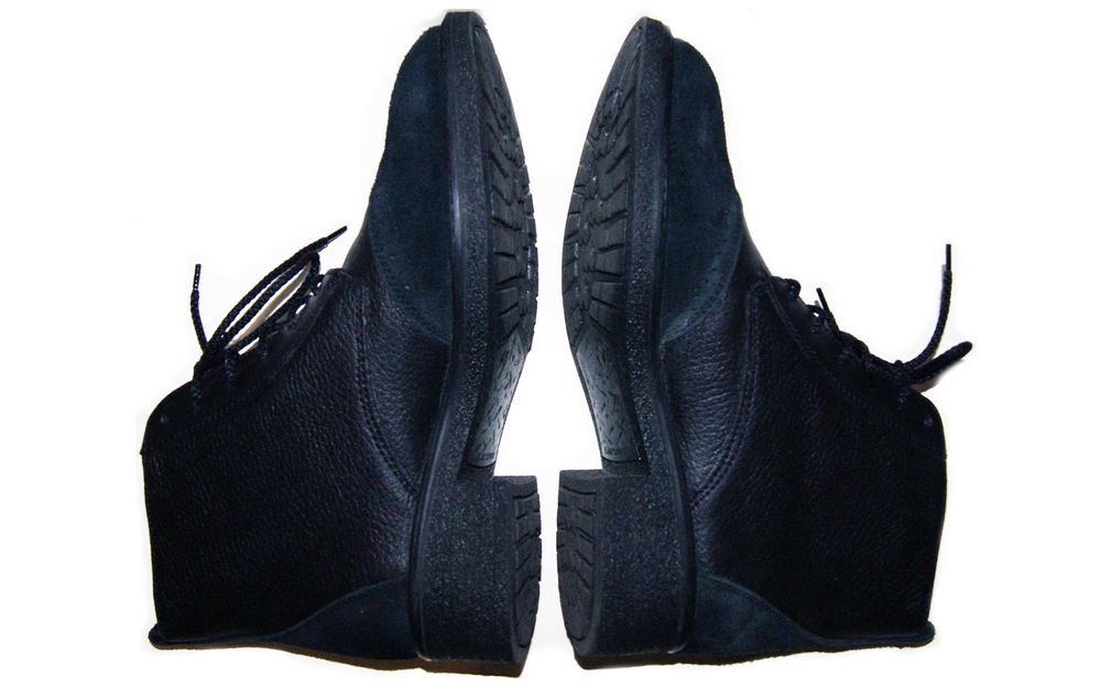 Ботинки женские осенние кожаные чёрные размер 40 Ботинки тёплые