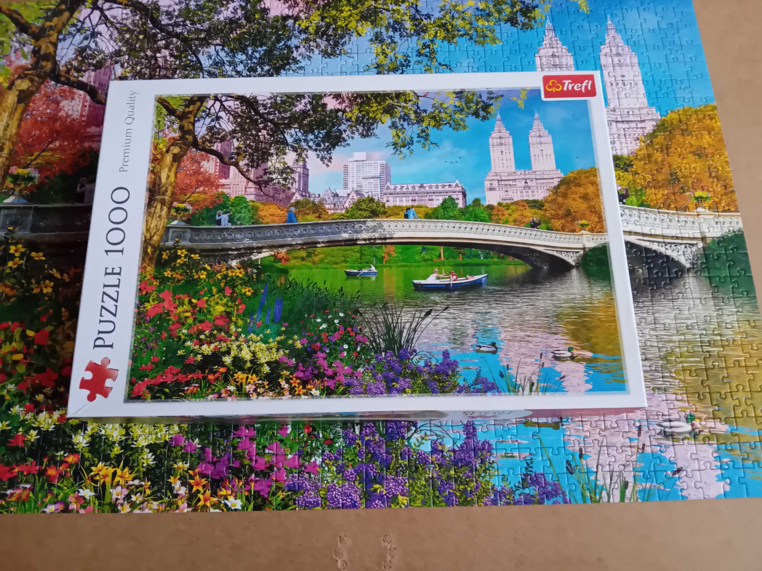 Puzzle Trefl 1000 kompletne