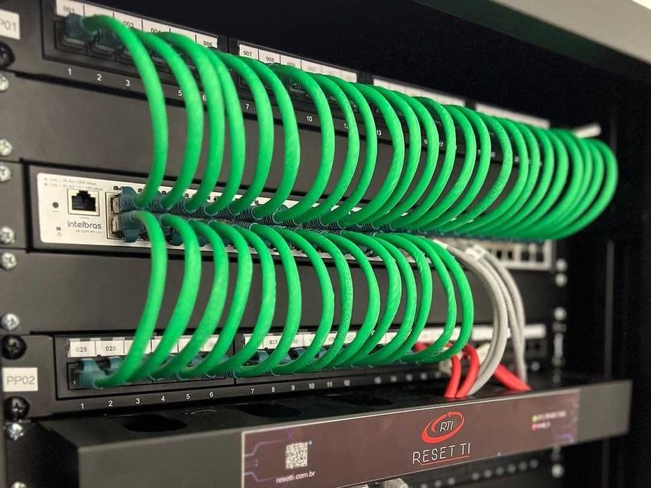 Instalação de redes cabeadas de internet e planeamento