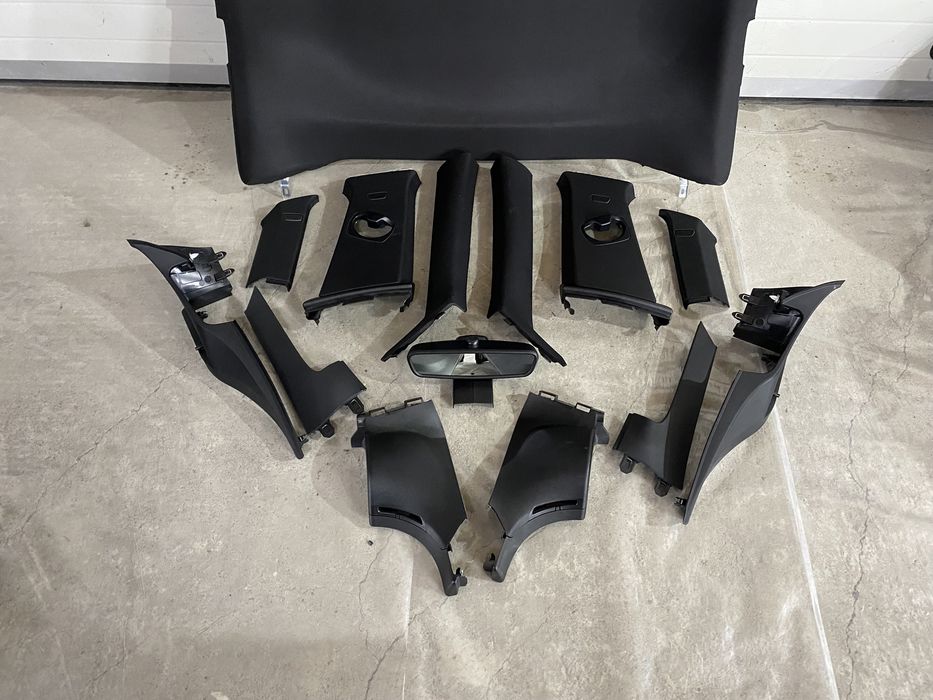 BMW F36 Чёрный потолок м-пакет комплект + задняя полка