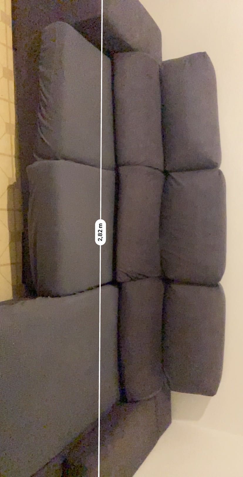 Sofá com 3 lugares