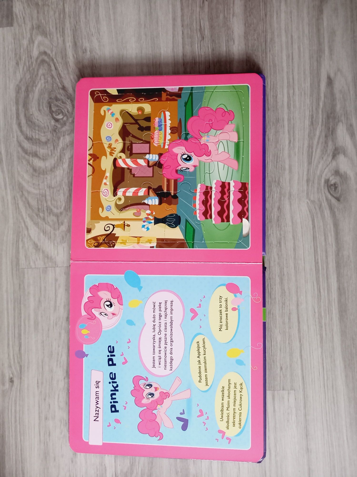 Książka z puzzlami my Little Pony