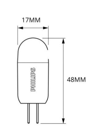 Philips Corepro LEDcapsule G4 2W
200lm