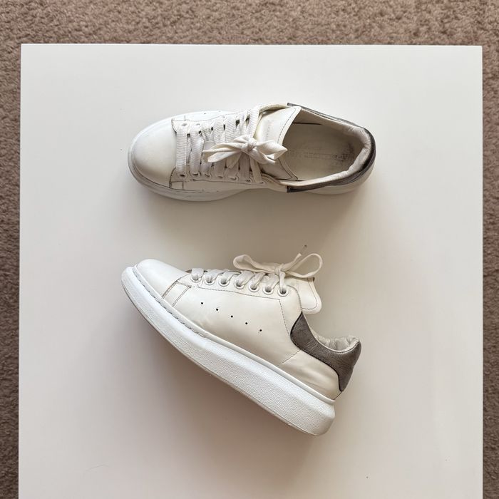 Alexander McQueen Leather Sneakers golden goose