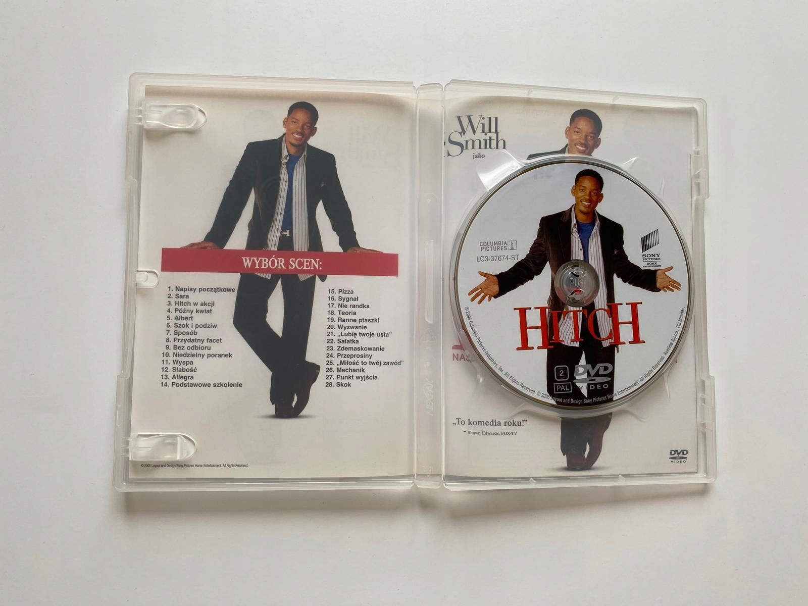 Film Dvd Hitch - Najlepszy Doradca Przeciętnego Faceta