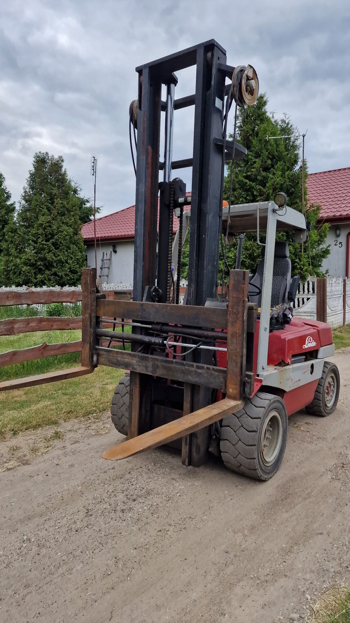 Wózek widłowy Linde H 40 Widlak 4 Tony udzwig