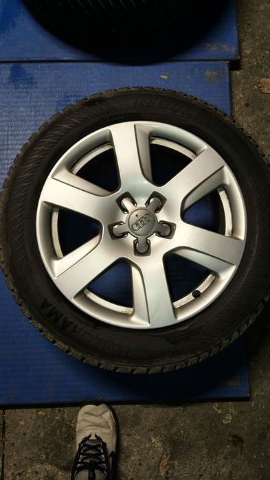 Felgi Audi A6 C7   17 cali komplet 225/55/17 Yokohama