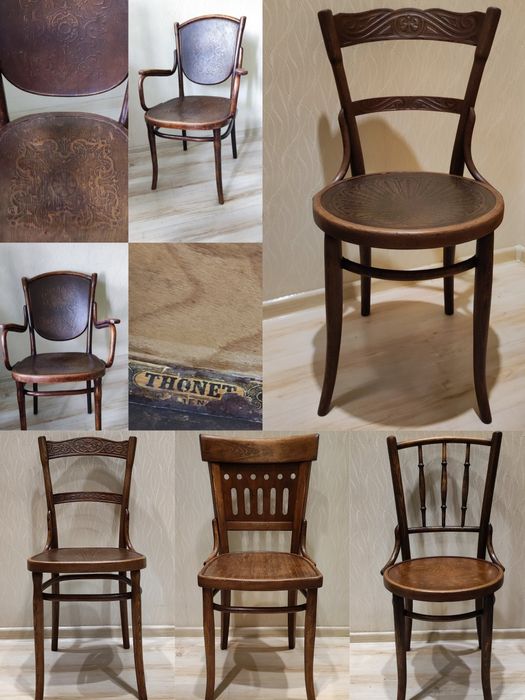 Стулья, венские  деревянные, гнутая мебель для дома.