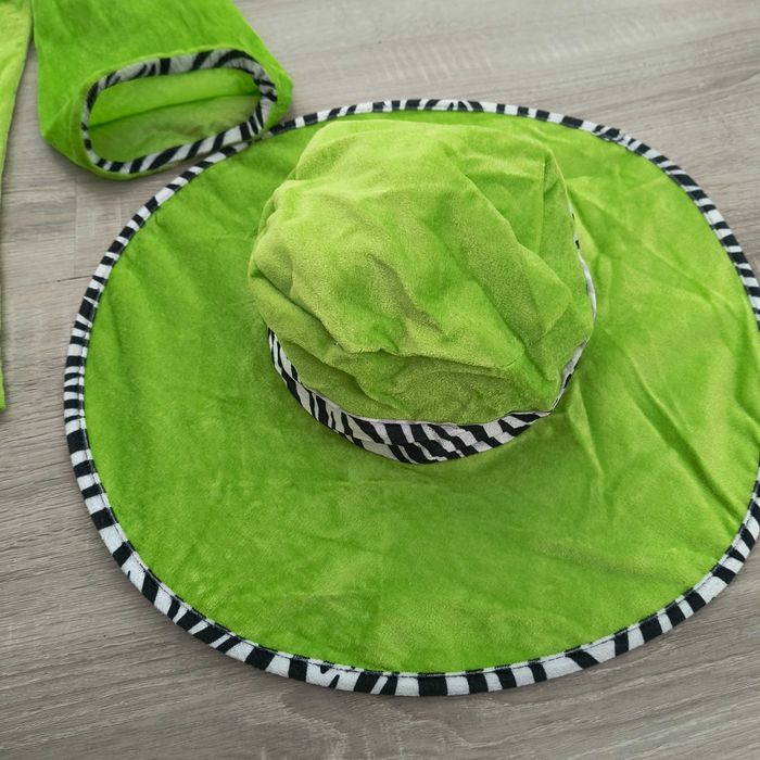 Kostium Sutenera / Zielony Alfons Morph  Lata 70. / Halloween