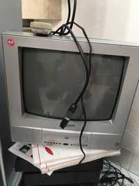 TV com DVD  usada