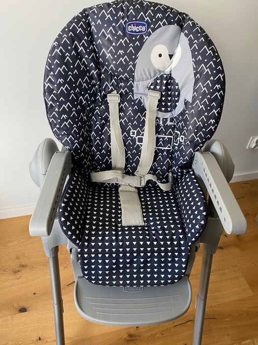 Chicco Polly Easy, Krzesełko do karmienia, kolor Pinguin