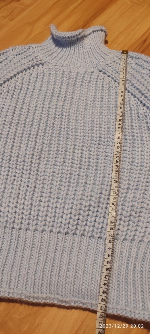 Sweter z miękkiej dzianiny z domieszką wełny H&M