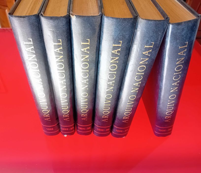 Revistas Arquivo Nacional Encadernadas 1933-39