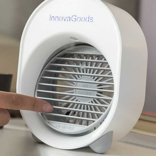 Mini Climatizador Humidificador por Ultrassons com LED