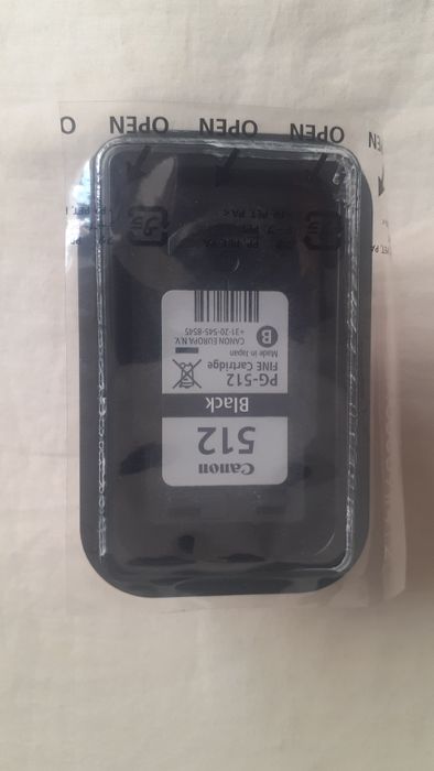 Tinteiro preto original Canon pg-512