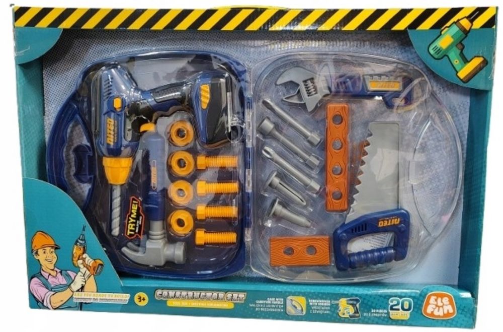 Skrzynka narzędziowa dla dzieci