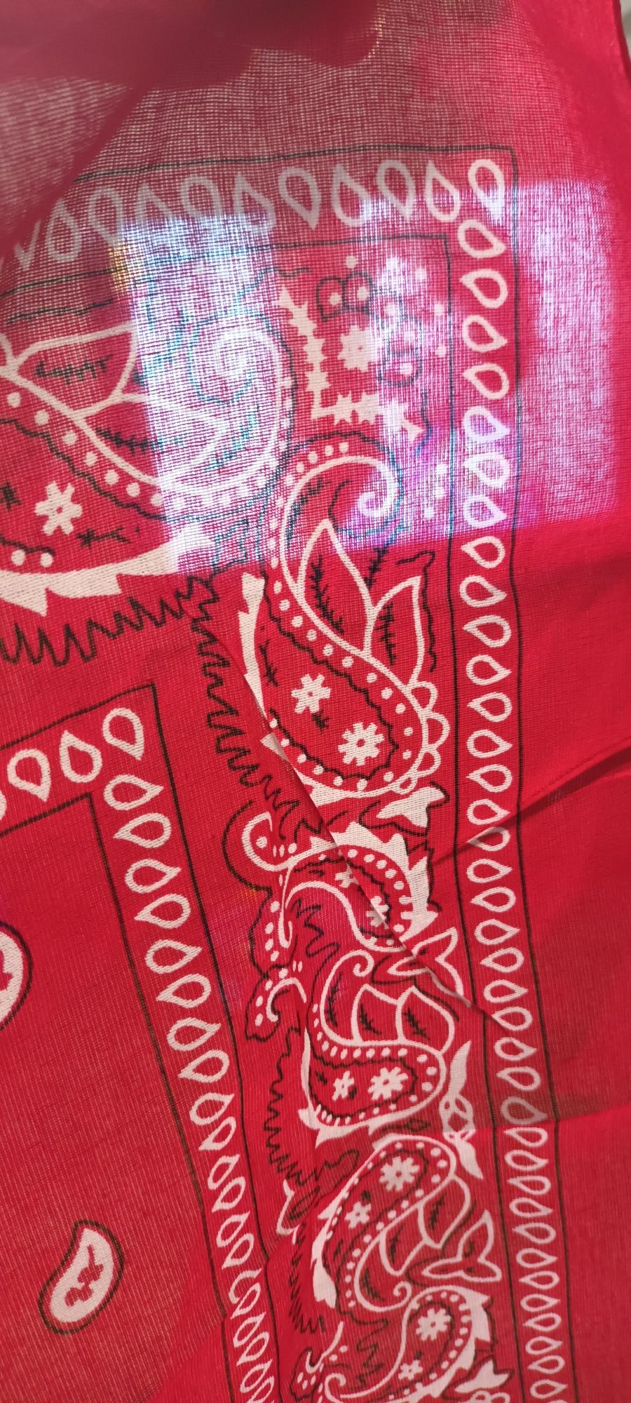 Nowa chustka bandana bandamka czerwona