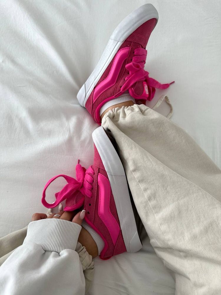 Vans knu skool pink