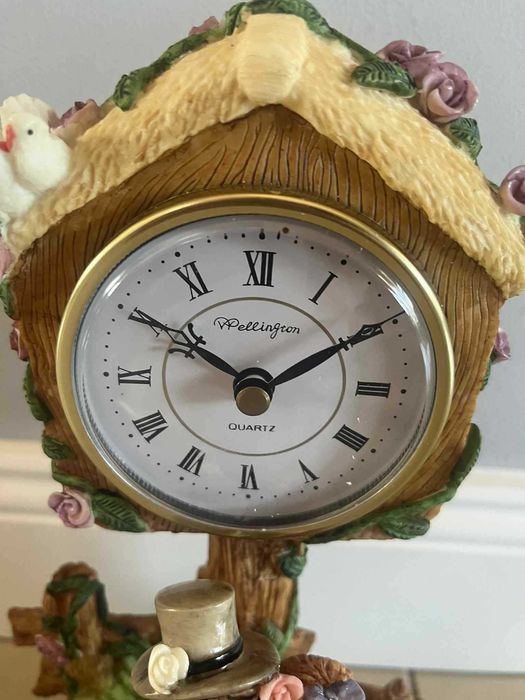 Zegar kominkowy Dzieci gąski konglomerat