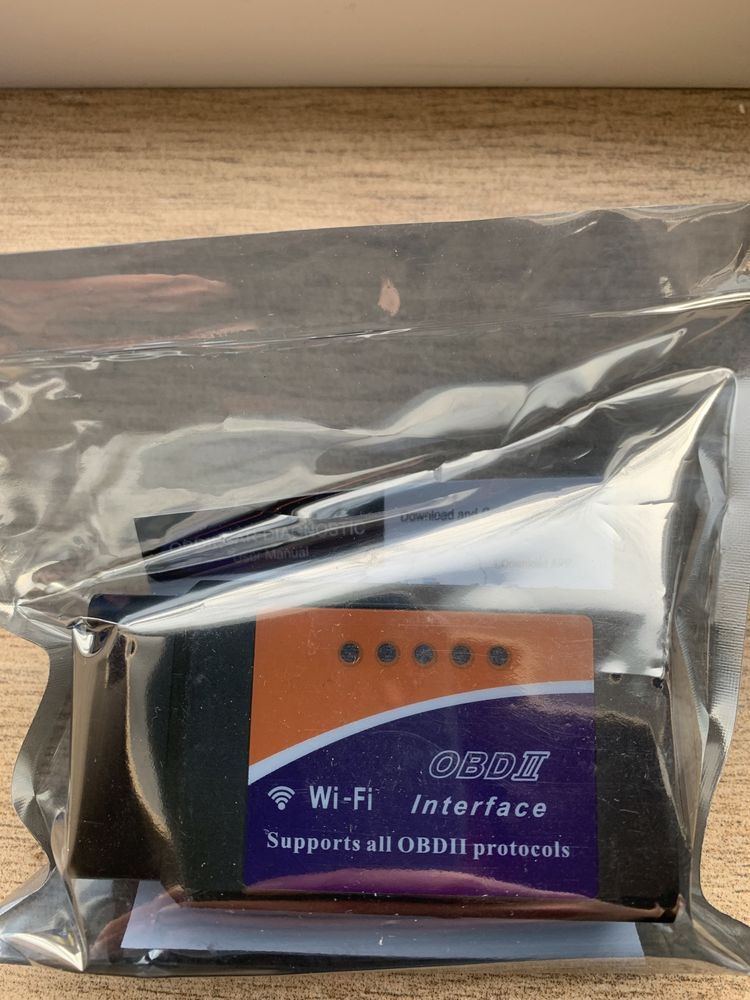 Автосканер ELM327 WiFi діагностичний адаптер IOS iphone Android OBD2