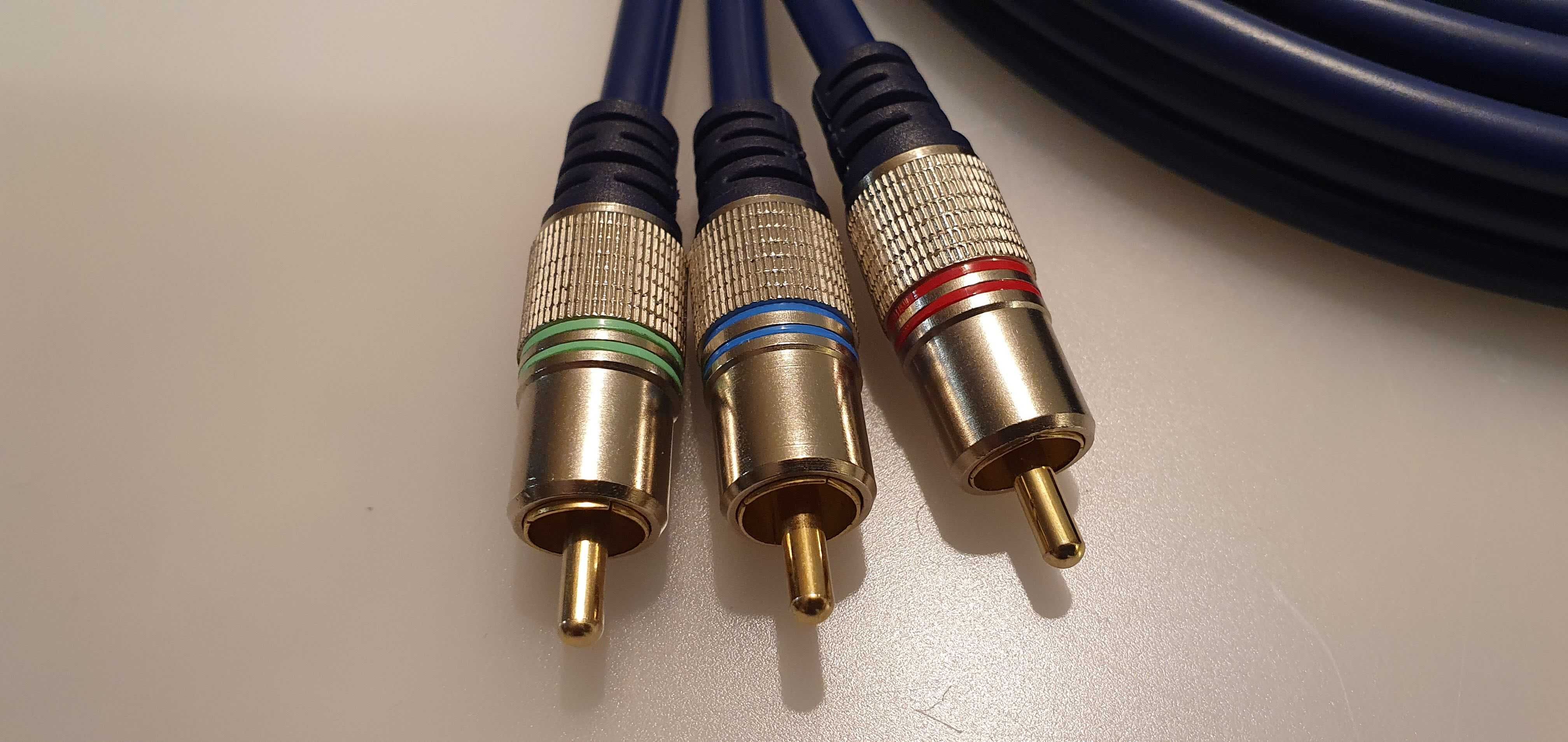 Przewód Component [3x RCA M - 3x RCA M]