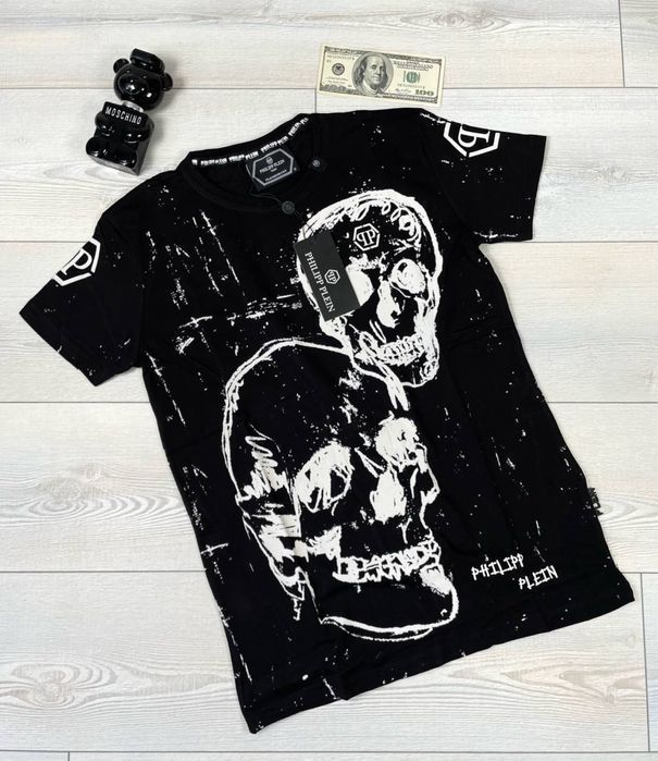 РАСПРОДАЖА! Футболка Philipp Plein мужская, женская, унисекс