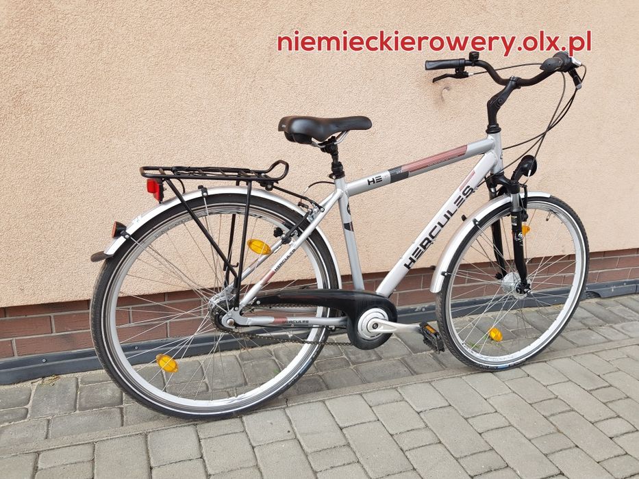 Rower męski miejski HERCULES koła 28 SHIMANO NEXUS aluminium WYSYŁKA