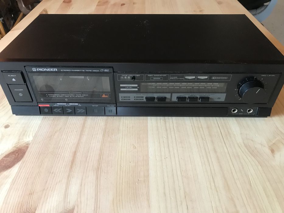 Gravador de cassetes Pioneer