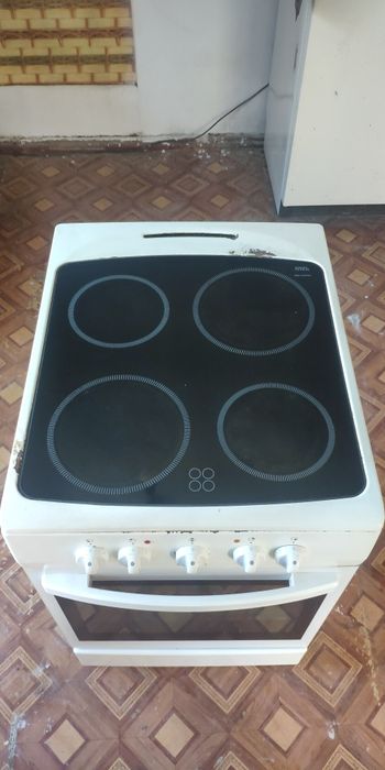 Електроплита Hansa, склокераміка