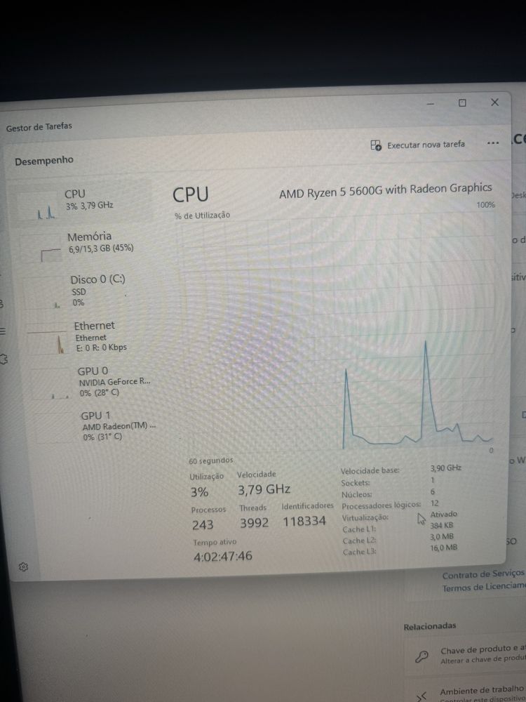 Computador gaming 5600g+Rtx 3060ti c/ garantia