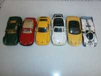 seis Miniaturas Porche