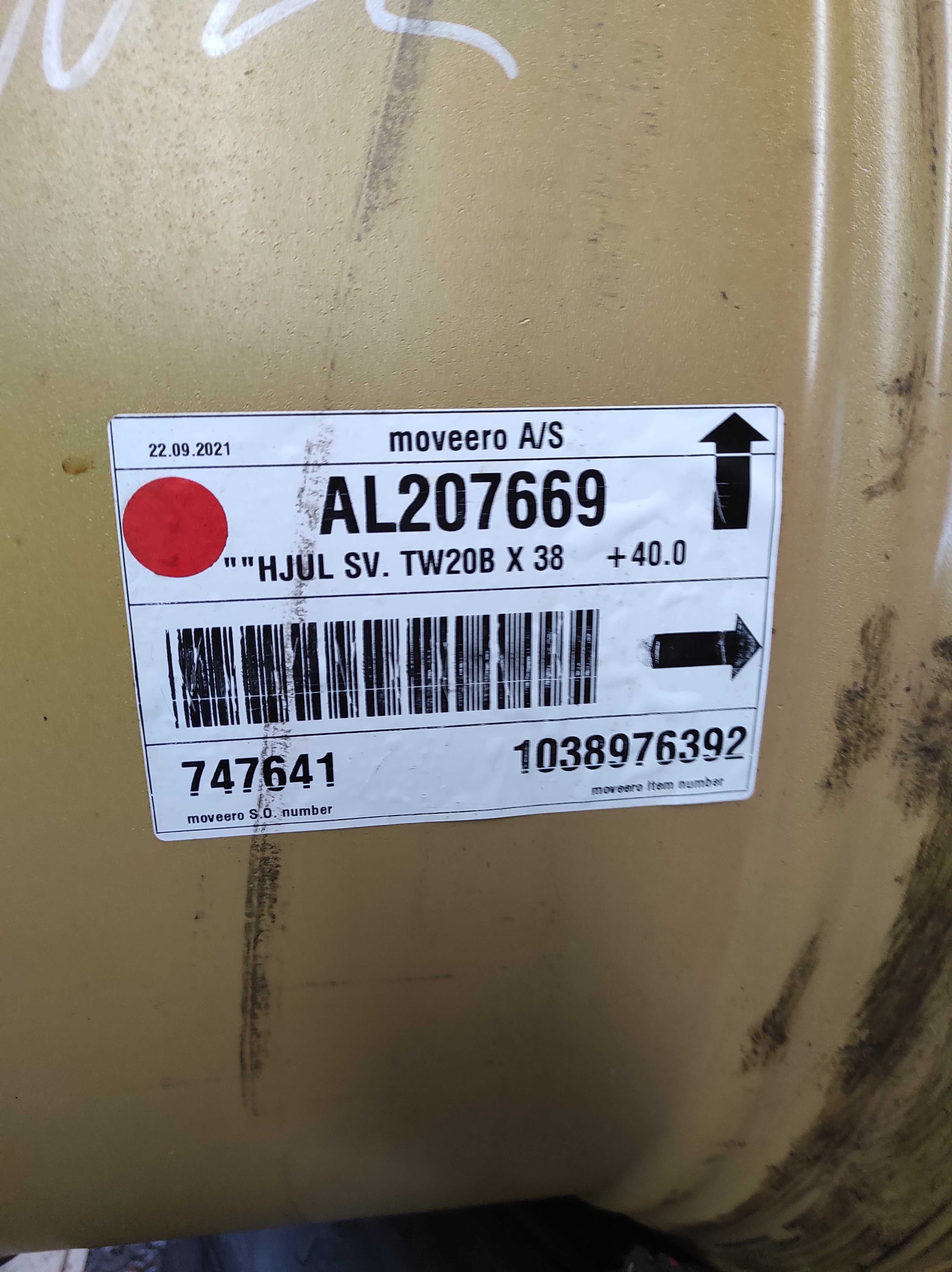 Felgi john Deere fendt case r28 r30 r34 r38 r42