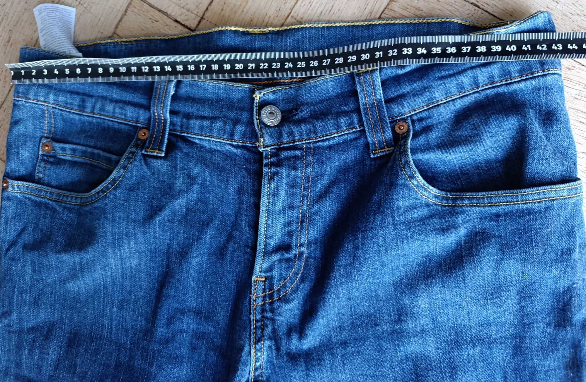 Levis Jeansy męskie men rozmiar 33 34