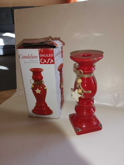 Świecznik idealny na prezent w pudełku