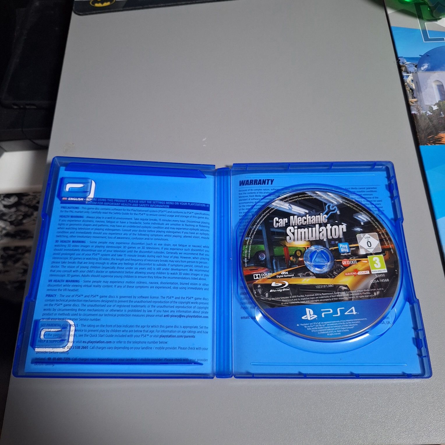 Car mechanic simulator na ps4