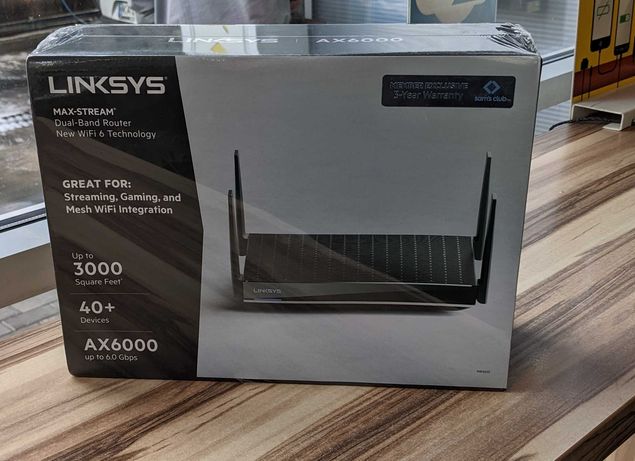 LLinksys MR9610 Max-Stream Dual-Band Wi-Fi 6 Router