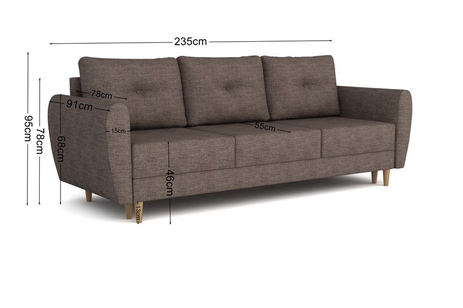 skandynawska sofa Manstad welwet welur f.spania dostawa 0zł cała PL