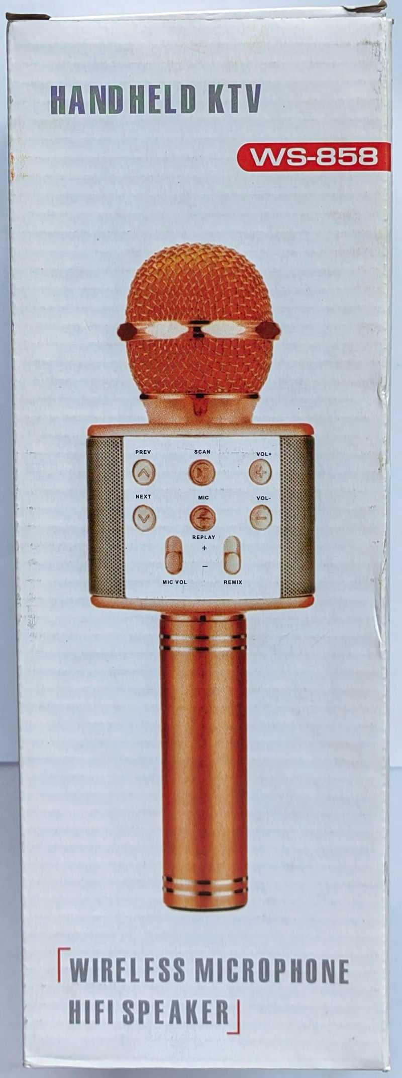 Mikrofon karaoke dla dzieci WS858 - nowy