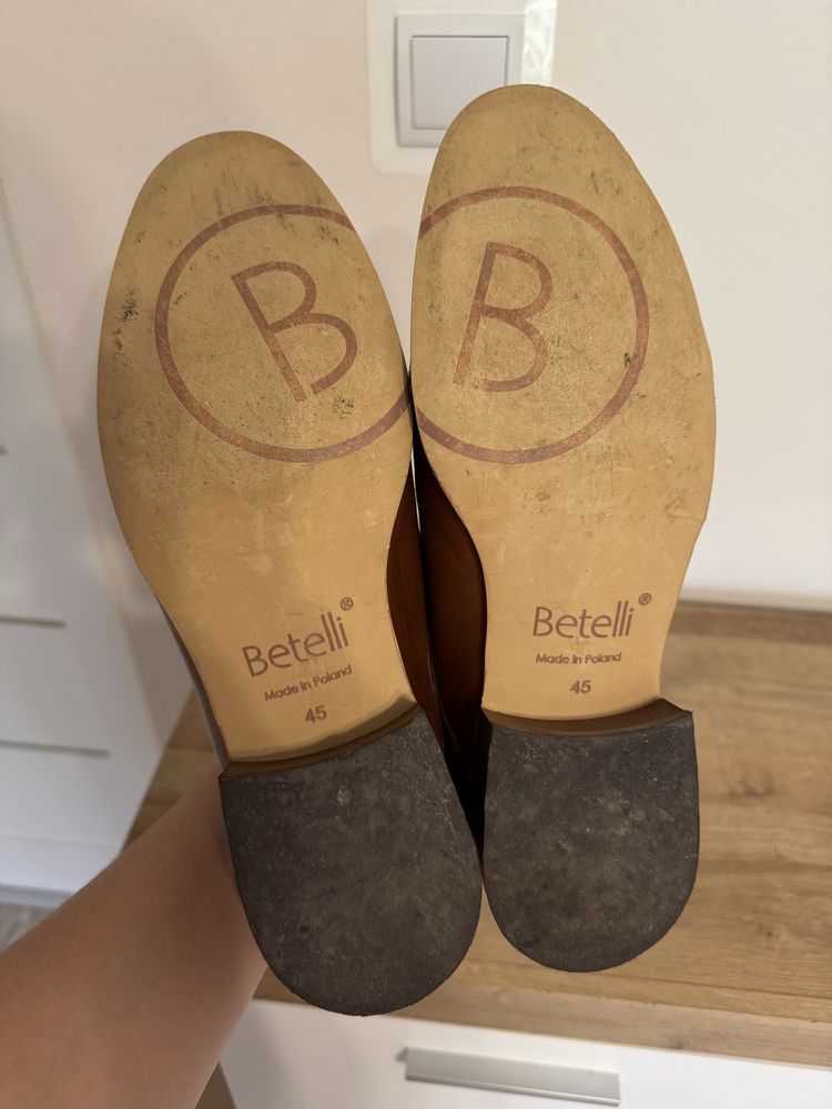 Męskie buty podwyższające Betelli