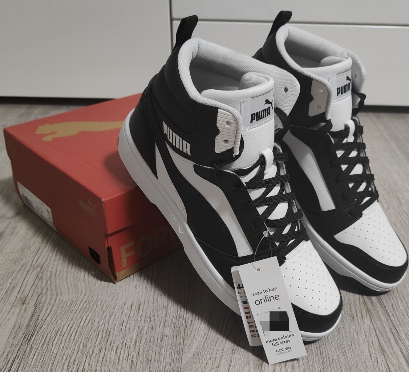 Puma Rebound Białe 44