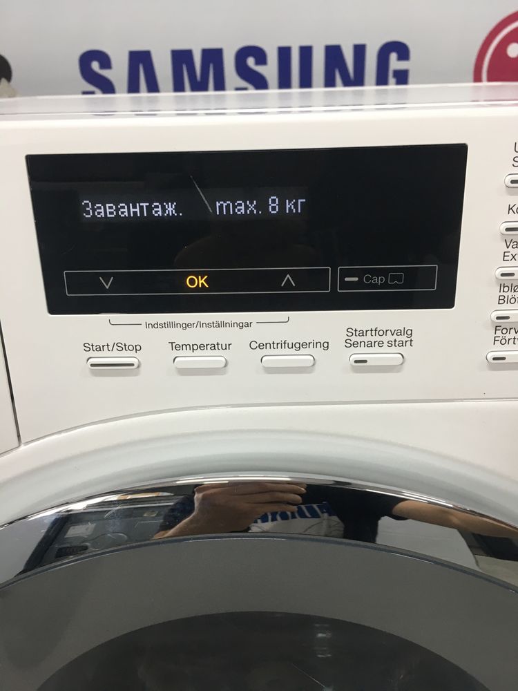 Пральна машина Miele W1 А++ 8кг Німеччина пралка Міллє