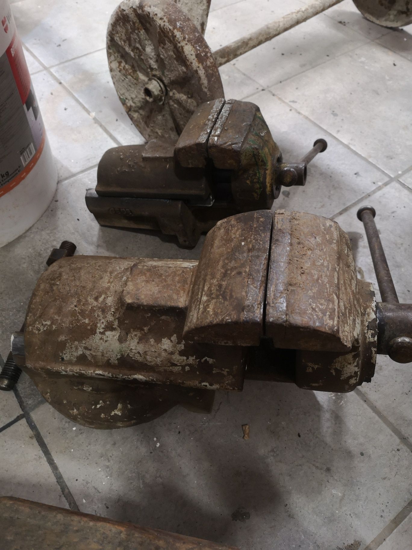 Imadła imadło ścisk 52kg 36kg