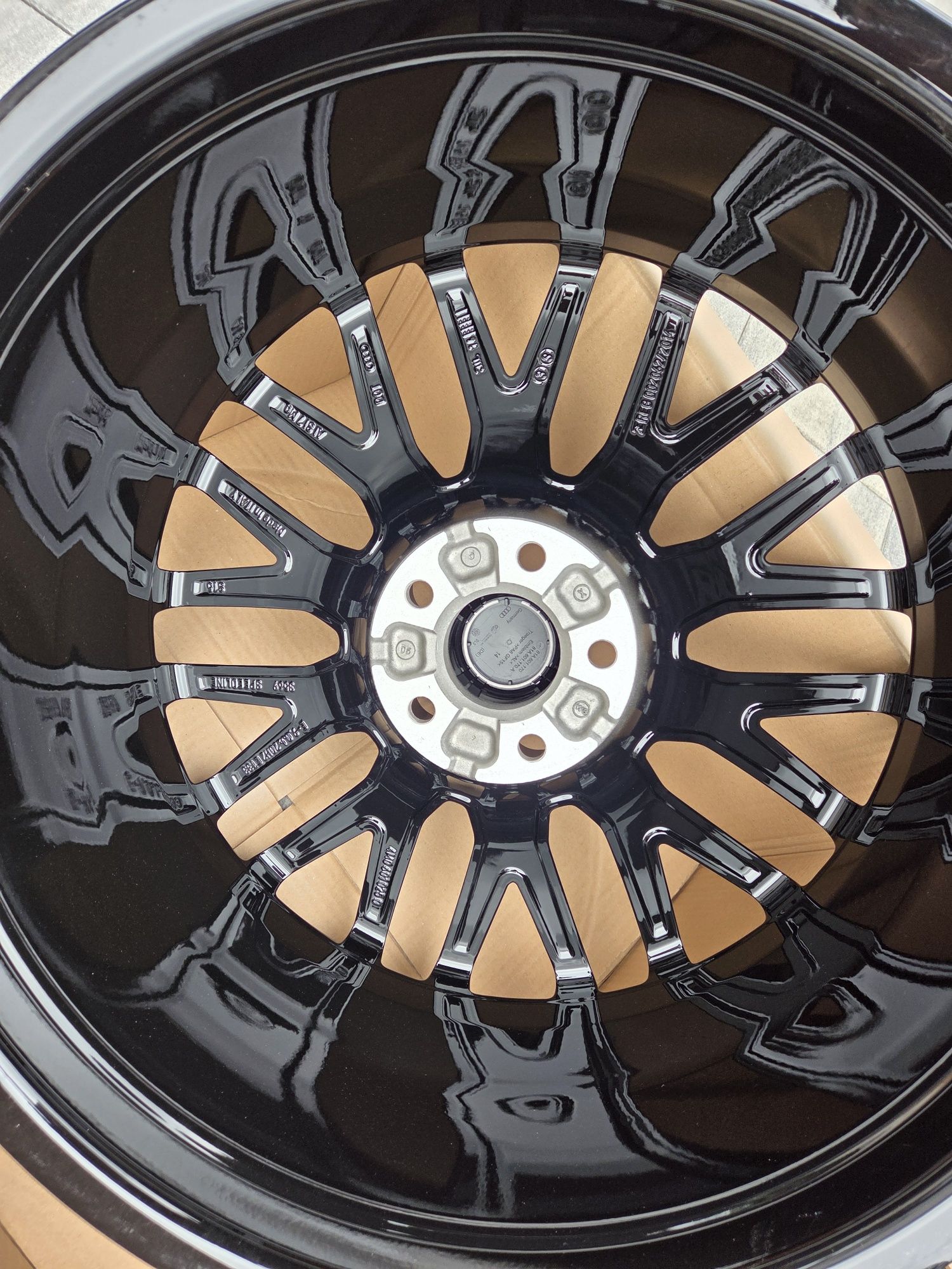 Oryginalne felgi Audi 20 cali A5 A6 A7 A8 Q5 Q7 5x112 BLACK