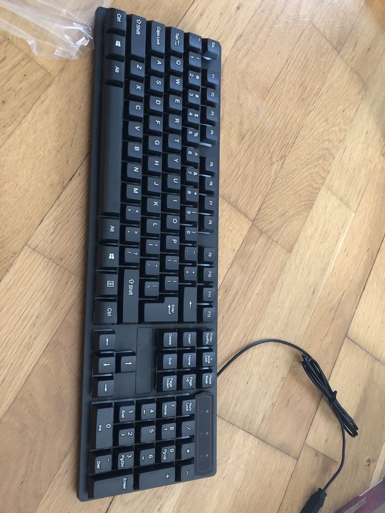 Klawiatura z podświetleniem led