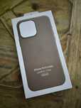 Capa de couro para o iPhone 15 Pro Max