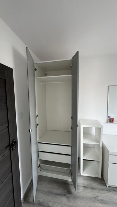 Rezerwacja!!! Szafa IKEA PAX biala/lustra SUPER !!!