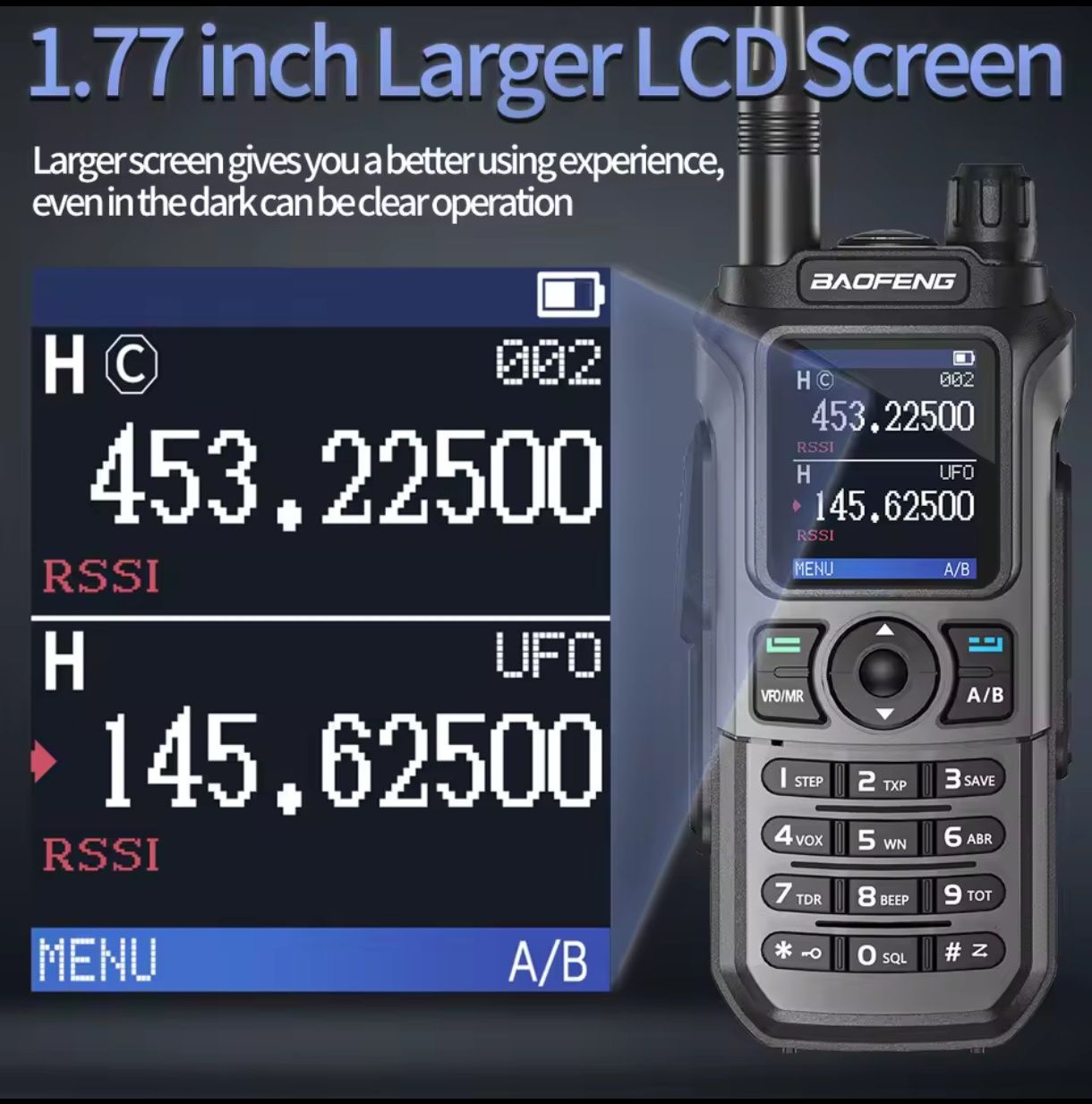 Рация Baofeng UV-21 PRO V2 зарядка type-C