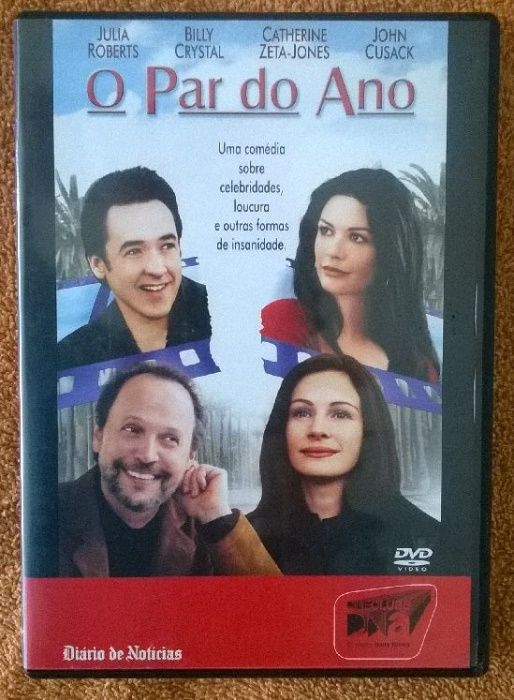 Lote de seis filmes em DVD