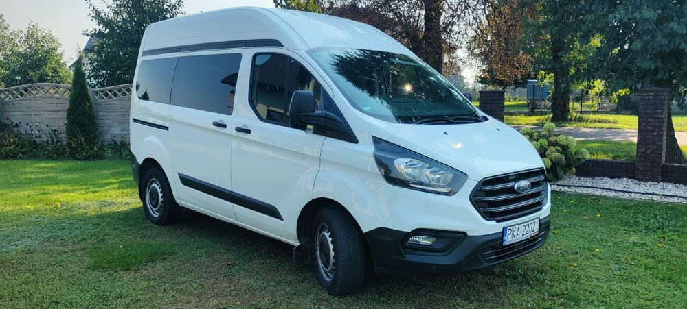 Przewóz Transport osób Wynajem bus busa 9 osobowego Transit Custom