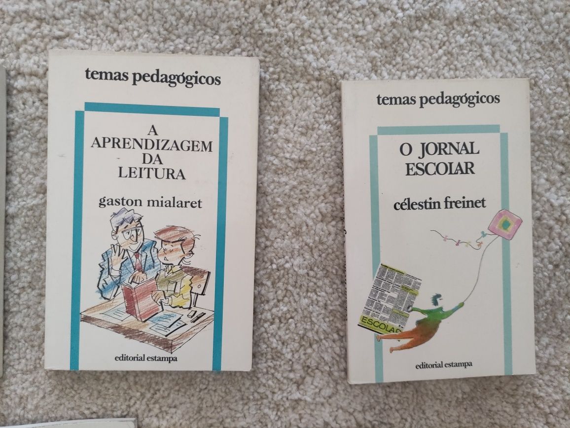 Livros de educação ( alguns esgotados)